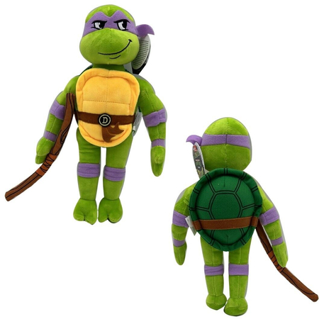 Maskotka pluszowa Żółw Donatello, Wojownicze Żółwie Ninja, 32 cm