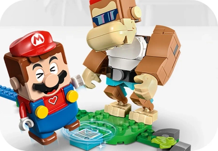 Klocki Lego Super Mario 71425 Przejażdżka wagonikiem Diddy Konga — zestaw rozszerzający, 1157 el. duży zestaw, oryginalne klocki, wiek dziecka 8+