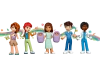 Klocki Lego Friends 42621 Szpital w mieście Heartlake, 1045 elementów, oryginalny zestaw, dla dzieci 7+