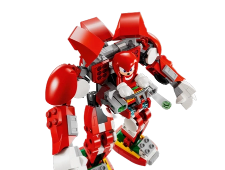 Klocki Lego Sonic the Hedgehog 76996 Knuckles i mech-strażnik, 276 elementów, oryginalne klocki dla fanów gry i filmu, wiek dziecka 8+