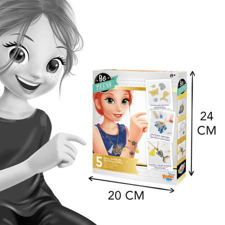 Buki Be Teens, Zabawka kreatywna - Błyszcząca biżuteria BE117