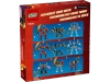 Klocki Lego Ninjago 71808 Mech żywiołu ognia Kaia, 322 elementy, 4 mini figurki figurki, prezent dla fanów, wiek dziecka 7+