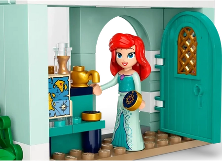 Klocki Lego Disney 43246 Przygoda księżniczki Disneya na targu, Księżniczki Disneya, 817 elementów, wysoka jakość, oryginalne, idealne jako prezent dla dziewczynki 6+