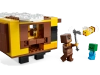 Klocki Lego Minecraft 21241 Pszczeli ul, 254 elementy, wprost z popularnej gry, oryginalne klocki, wysoka jakość, dla dzieci w wieku 8+