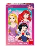 Księżniczki, Puzzle dla dzieci 3 księżniczki, 24 el.