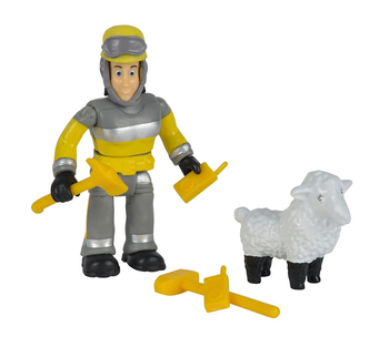 Strażak Sam - 2 figurki - Elvis i owieczka - akcesoria - Simba