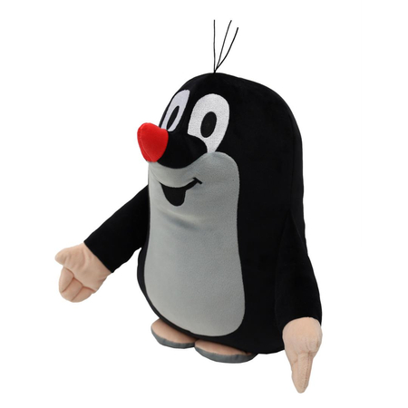 MU Brno, Krecik, Maskotka pluszowa bardzo miękka może służyć jako mini poduszka pluszowa, 35 cm, oryginalny pluszak na licencji Zdenka Milera