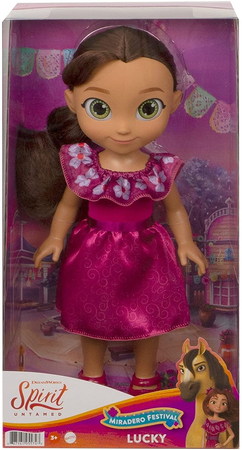 Lalka Lucky, 37 cm, Mustang: Duch wolności, Spirit Untamed, Mattel