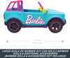 Barbie, Hot Wheels RC, Zdalnie sterowany samochód Barbie, mieści 2 lalki, zasięg do 30 metrów
