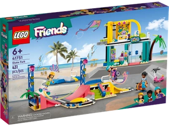 Klocki Lego Friends 41751 Skatepark, 431 elementów, wysoka jakość, super prezent dla dzieci 6+