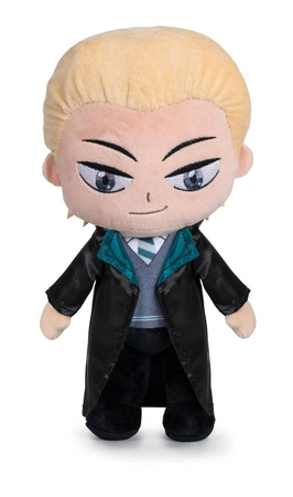 Harry Potter, Maskotka pluszowa Draco Malfoy, 21 cm, miły plusz, seria Wizarding World, zabawka oryginalna, na licencji