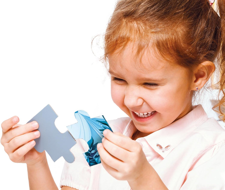 Disney Stitch, puzzle dla dzieci 24 Maxi, duży obrazek 62 x 42 cm, 24 el., wiek dziecka 3+