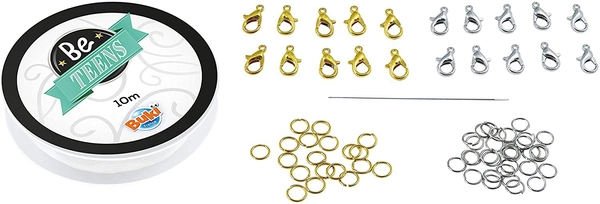 Buki France Be Teens, Zestaw dodatkowych akcesoriów do robienia biżuterii PE010