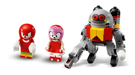 Klocki Lego Sonic the Hedgehog 76998 Knuckles i świątynia Master Emerald, 325 elementów, oryginalne klocki dla fanów gry i filmu, wiek dziecka 8+