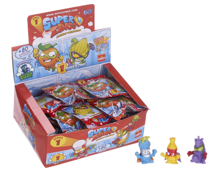 Super Zings, Figurka w saszetce, seria 1