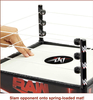 WWE Wrestling, Superstar Ring, sprężysta mata 29 x 29 cm, do zabawy z figurkami zapaśników WWE, dla dzieci w wieku 6+