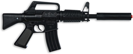 Gonher, Pistolet dla dzieci, Zestaw komandosa 5 w 1, karabin, pistolet na kapiszony, lornetka, odznaka, kabura, 446/6