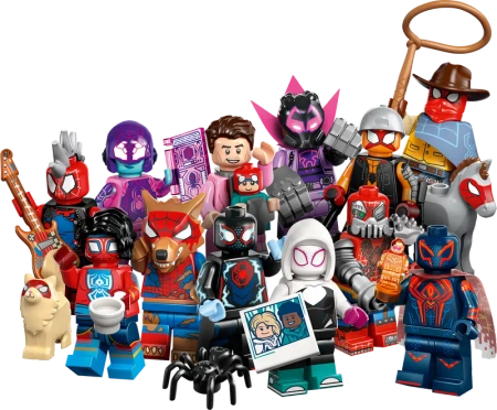 Klocki Lego Minifigures 71050 Spider-Man: Poprzez multiwersum, Petra Parker Cyborg Spider Woman 7