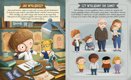 Feluś i Gucio odkrywają... Ciało człowieka Książka dla dzieci