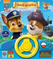Psi Patrol Książka z dźwiękami - Skarb piratów