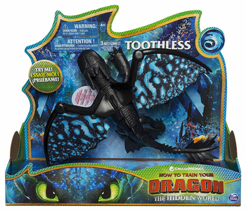 Jak wytresować smoka - figurka smok Szczerbatek - Toothless
