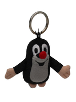 Krecik i Przyjaciele, Mała maskotka pluszowa Krecik 6 cm z kółkiem do kluczy 3 cm