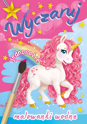 Kolorowanka wodna Wyczaruj jednorożce BL