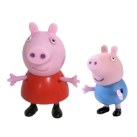 Świnka Peppa - 2 figurki - Peppa i jej brat George