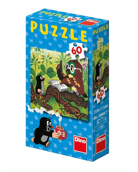 Krecik i Przyjaciele, Mini Puzzle, Wizyta u Sowy, 60 el.
