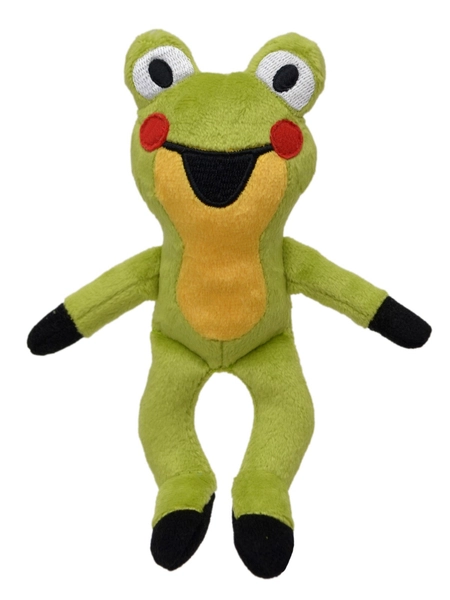 Mu Brno, Krecik, Maskotka pluszowa Żabka 14 cm, oryginalny pluszak na licencji