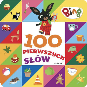 100 pierwszych słów - Królik Bing - książeczka