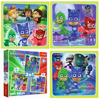 Pidżamersi, Puzzle 3-w-1, 3 układanki