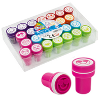 Stempelki Buźki od Fiorello, Zestaw pieczątek dla dzieci - Emotki