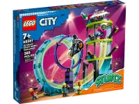 Klocki Lego City Stuntz 60361 Ekstremalne Wyzwanie Kaskaderskie, 385 elementów, dla dzieci  7+, oryginalne, idealne jako prezent