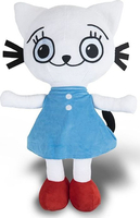 Media Rodzina, Kicia Kocia, duża maskotka pluszowa 30 cm, idealna na prezent dla małych fanów bajki, oryginalna zabawka, wiek dziecka 0+