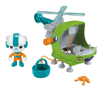 Oktonauci - Helikopter i figurka Kapitan Barnie - Fisher Price