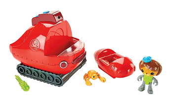 Oktonauci - Pojazd GUP-X - figurka Dusia - akcesoria - Fisher Price