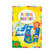 Piaskowe malowanki: syrenka i delfin