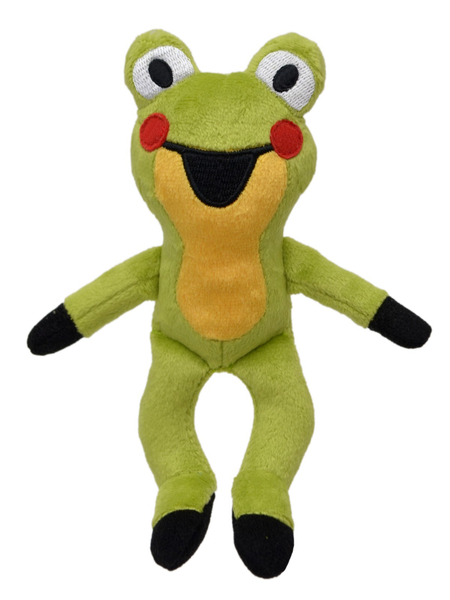 Mu Brno, Krecik, Maskotka pluszowa Żabka 14 cm, oryginalny pluszak na licencji