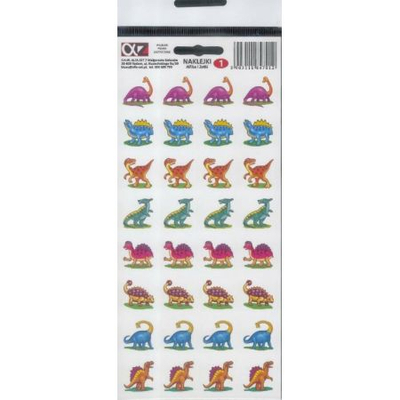Naklejki z dinozaurami 32 sztuki