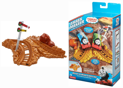 FISHER PRICE, Tomek i Przyjaciele, Zestaw torów, Skrzyżowanie, dla pociągów na baterie z serii Trackmaster