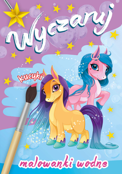 Kolorowanka wodna Wyczaruj kucyki BL