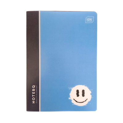 Zeszyt A5/60k w Linię Niebieski z uśmiechniętą buźką Interdruk Idealny do Szkoły