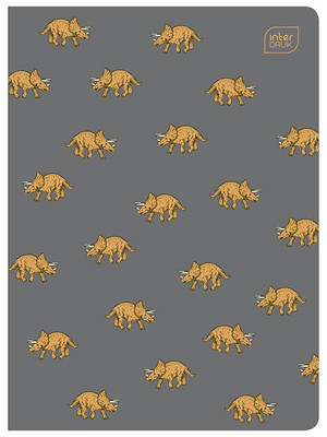 Zeszyt w miękkiej okładce, 32 kartki, kratka, Dinozaury 1