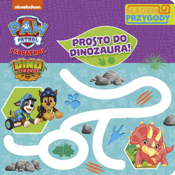 Psi Patrol, Prosto do dinozaura, Książeczka z labiryntami