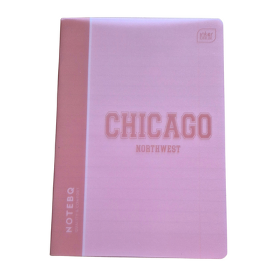 Zeszyt A5/60k w Linię Chicago Northwest Interdruk Idealny dla dziewczynki