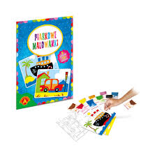 Piaskowe malowanki: statek i auto BL