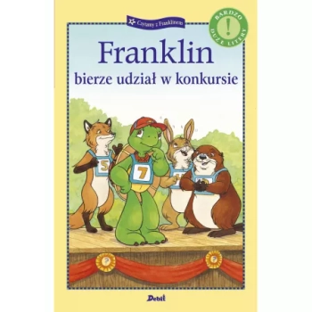 Żółw Franklin, Książka opowiadanie z obrazkami, Franklin bierze udział w konkursie, miękka oprawa, format 15 x 23 cm, 32 str.