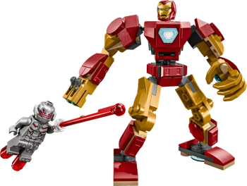 Klocki Lego Marvel Super Heroes 76307 Mech Iron Mana kontra Ultron, 101 el. w tym 2 minifigurki 