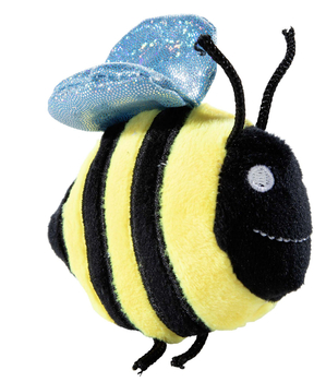 Heunec Pszczółka Maskotka – Mini Pluszak 8 cm z Lśniącymi Skrzydełkami